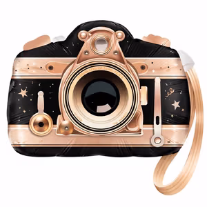 Fotoğraf Makinası Folyo Balon 65-50 cm 1095