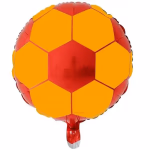 Sarı Kırmızı Top Folyo Balon 18'' 0548