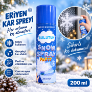 Leke Bırakmayan Eriyen Kar Spreyi 200 ml