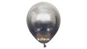 Kalisan 12'' Krom Koyu Gümüş ( Mirror Space Grey ) 50'li Balon
