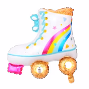 Beyaz Paten Folyo Balon 60-52 Cm 9528