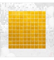 Kare Pul Panel  Gold 29*29 cm