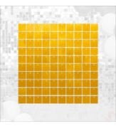 Kare Pul Panel  Gold 29*29 cm