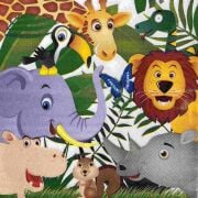Kağıt Peçete Safari Temalı 16 Parça