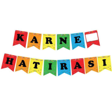 Karne Hatırası Renkli Banner