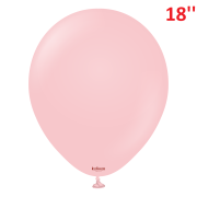 18'' Makaron Balon Pembe  1 Adet