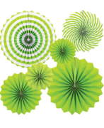 Yelpaze Süs Yeşil 6'lı