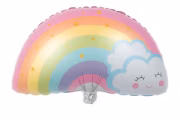 Makaron Gökkuşağı Folyo Balon 53-43 Cm 4561