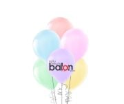 Kutu Kutu Balon Makaron Karışık 12'' 100'lü