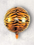 18'' Kaplan Çizgili Folyo Balon 4141