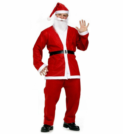 Noel Baba Kostümü Yetişkin