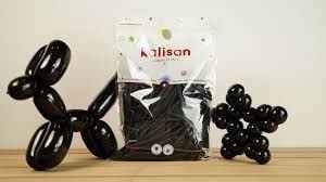 Kalisan Sosis Balon Siyah 100 Adet