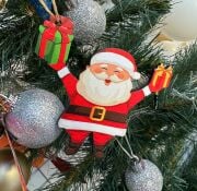 Yılbaşı Ahşap Dekor 6'lı