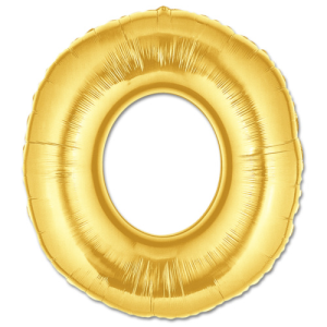 40'' Gold O Harf Folyo Balon  100 Cm