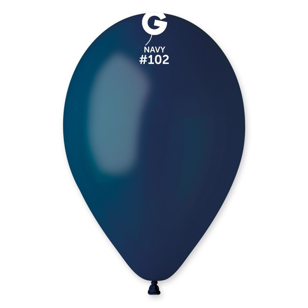 Gemar 12'' Pastel Gece Mavisi 100 Adet #102