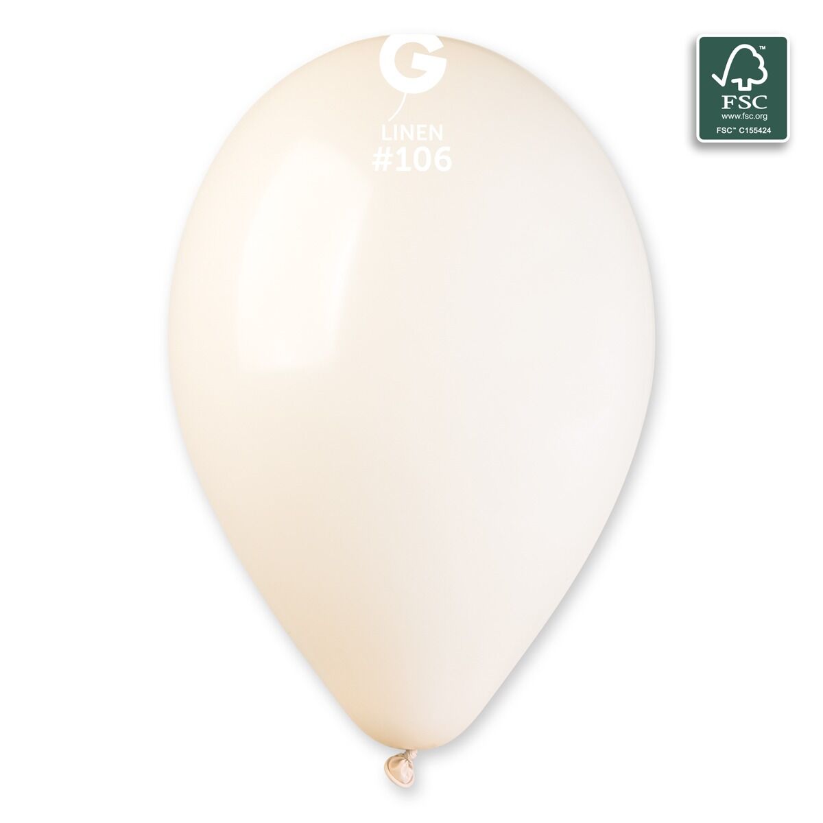 Gemar 12'' Pastel Keten 100 Adet #106
