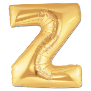 40'' Gold Z Harf Folyo Balon  100 Cm