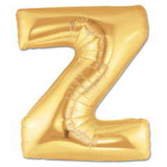 40'' Gold Z Harf Folyo Balon  100 Cm