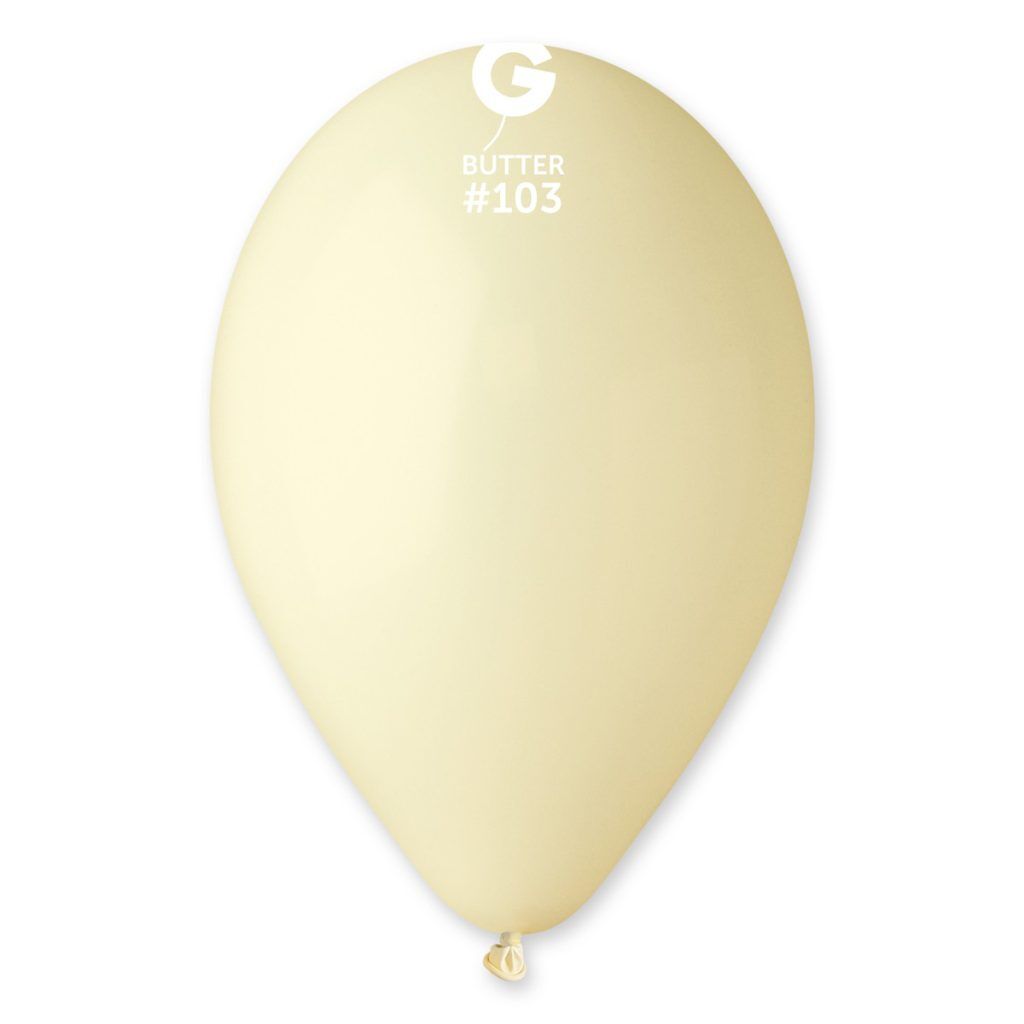 Gemar 12'' Pastel Krem 100 Adet #103