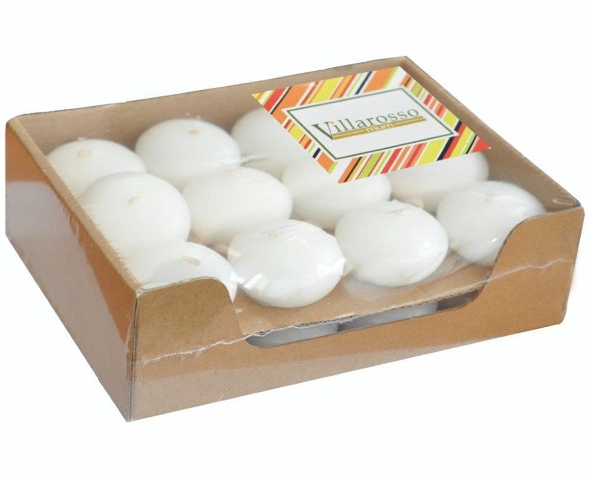 Ekonomik Yüzen Mum Oval - 24'lü