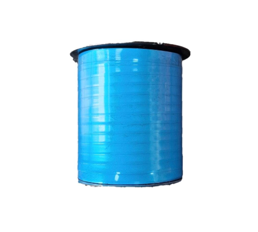 Sedefli Açık Mavi Rafya 8mm*200 mt