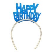 Eva Taç Mavi Happy Bırthday