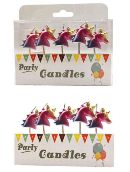 Mum Unicorn Figür Asetatlı 5 Parça