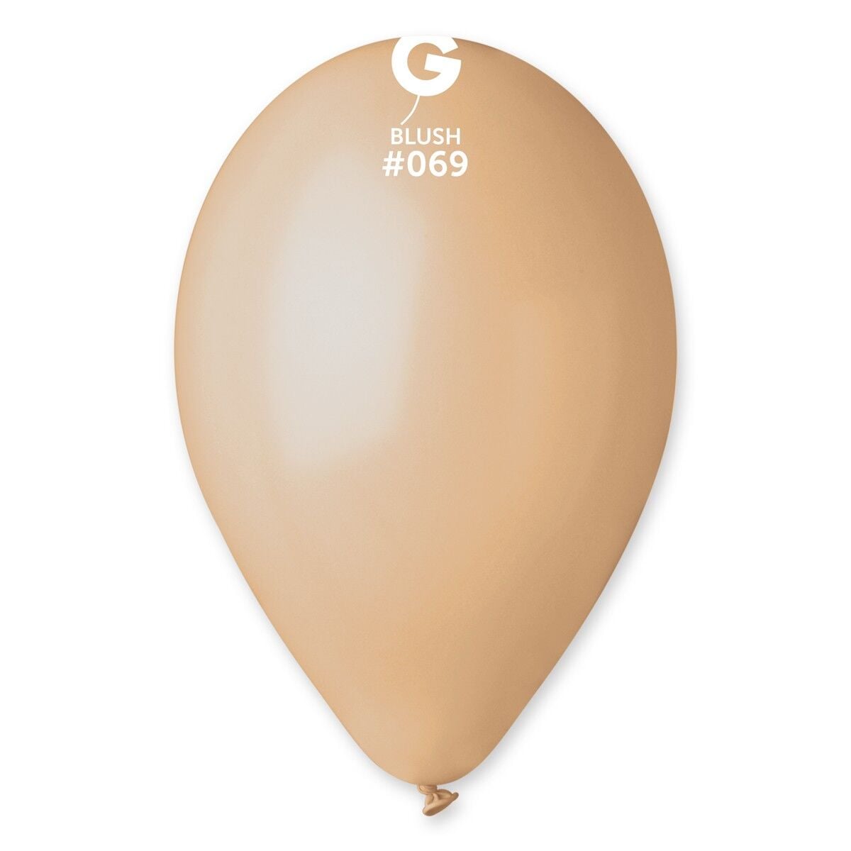 Gemar 12'' Pastel Sütlü Kahve 100 Adet #069