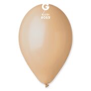 Gemar 12'' Pastel Sütlü Kahve 100 Adet #069