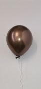 Kalisan 12'' Krom Çikolata ( Mirror Chocolate ) 50'li Balon