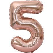 40'' Rose Gold 5 Rakam Folyo Balon  100 Cm