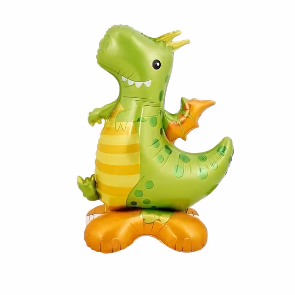 Ayakalı Dinazor Dragon 52*36 Folyo Balon 7418