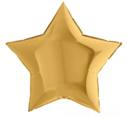 18'' Gold Yıldız Folyo Balon