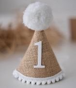 Ponponlu Şapka Mini 1 Yaş Kukuleta