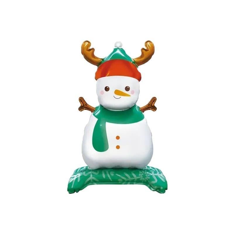 Ayaklı Küçük Kardan Adam Folyo Balon 63*34 Cm 8422