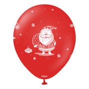 Yılbaşı Temalı Santa Claus Mix 12 '' 25 adet Balon
