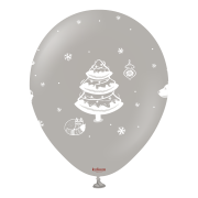 Yılbaşı Temalı Santa Claus Mix 12 '' 25 adet Balon
