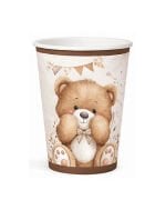 Tedy Bear Temalı Bardak 8'li