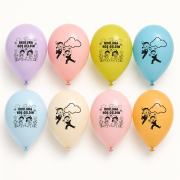 Okulumuza Hoş Geldiniz Özel Baskılı Balon 12 Inch 100 Adet