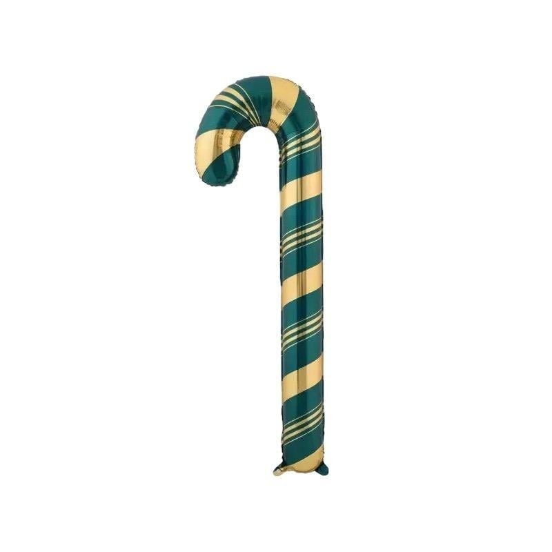 Büyük Yeşil Baston Folyo Balon 150*60 cm 8354