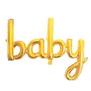 GOLD BABY İMZA FOLYO BALON 40 INCH