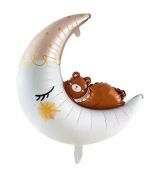 Ayılı Ay Folyo Balon 86-76 cm  5193