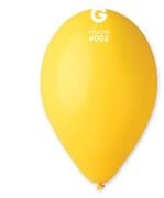 Gemar 12'' Pastel Sarı 100 Adet #002