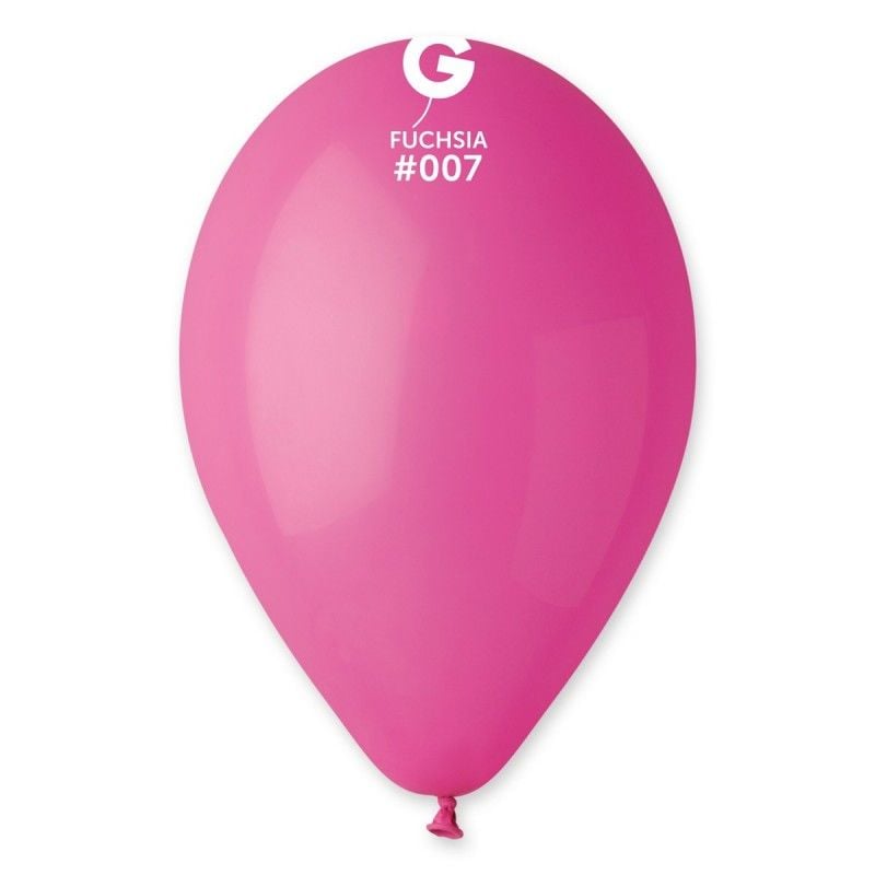 Gemar Pastel Koyu Pembe 100'lü paket 26cm / 10'' - Fuchsia #007 - G90