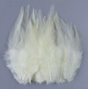 Balon Süsleme Tüyü 50li Krem