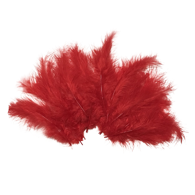 Balon Süsleme Tüyü 100lü -Kırmızı-