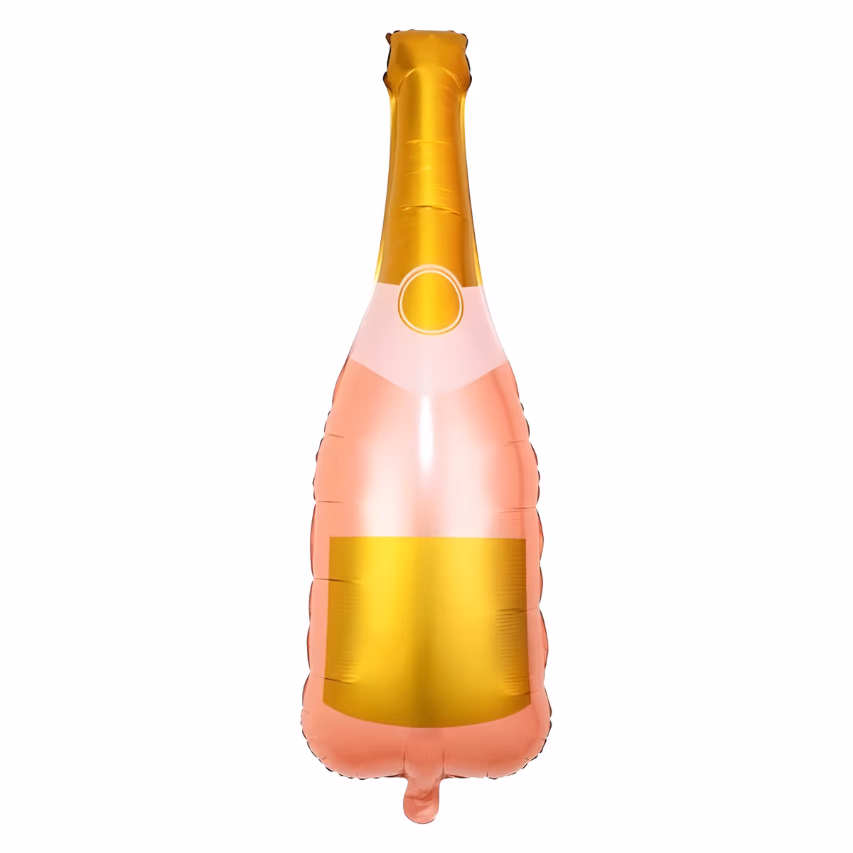 Pembe Gold Şampanya Şişesi Folyo Balon 107*40 Cm 9796 P8