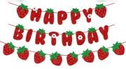 Çilek Happy Birthday Eva Banner + Çilek Eva Banner