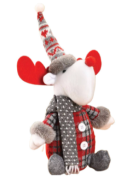 Yılbaşı Temalı Oturan Geyik 35 cm