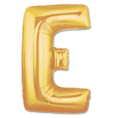 16'' Gold E Harf Folyo Balon